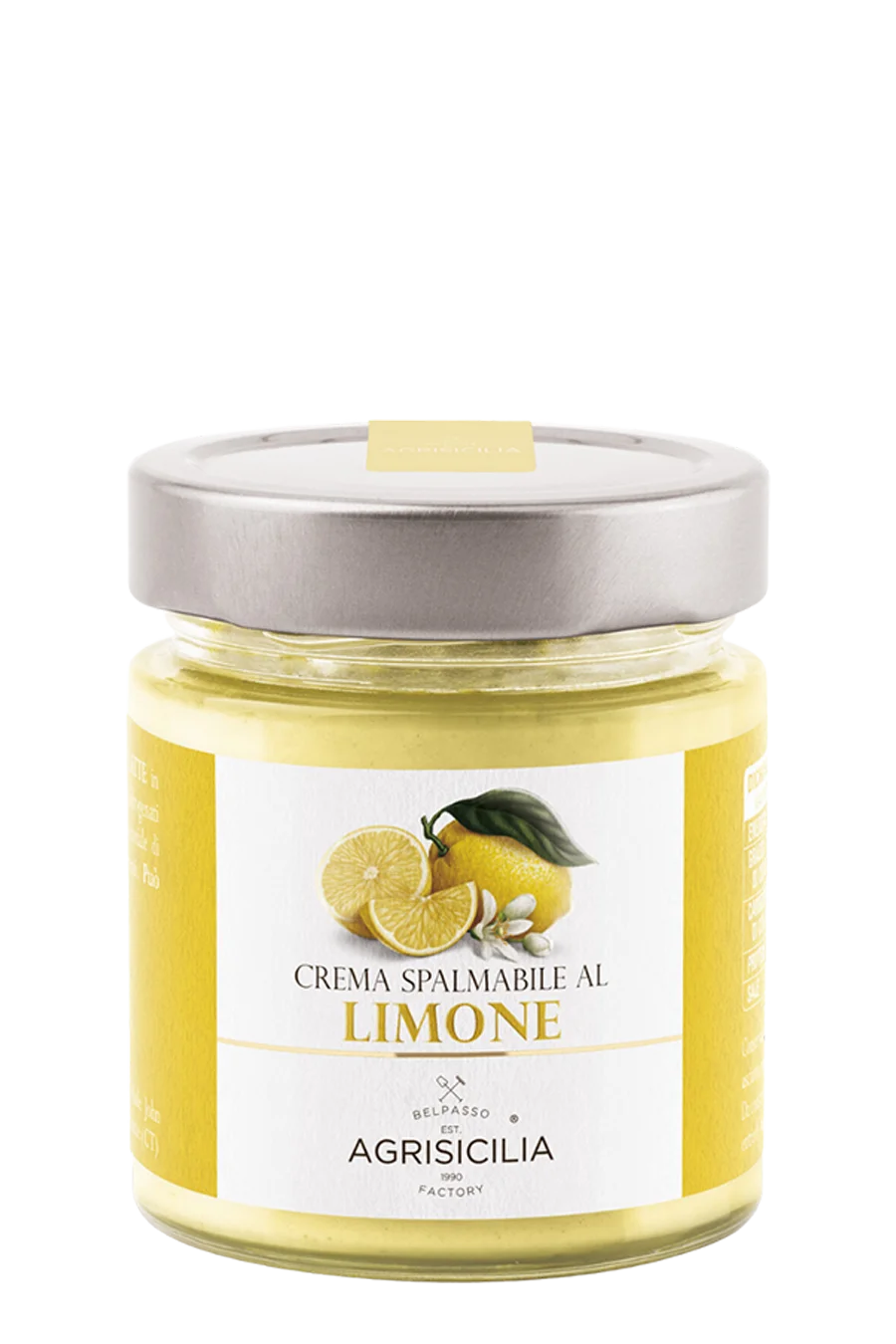 vasetto di Crema spalmabile al Limone AGRISICILIA