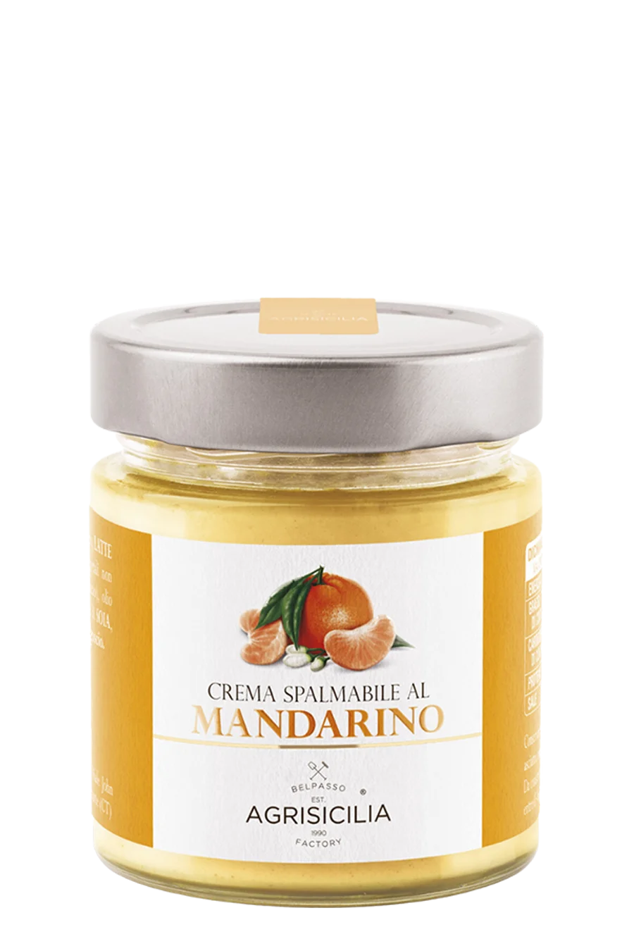 Jar of Mandarin Spreadable Cream