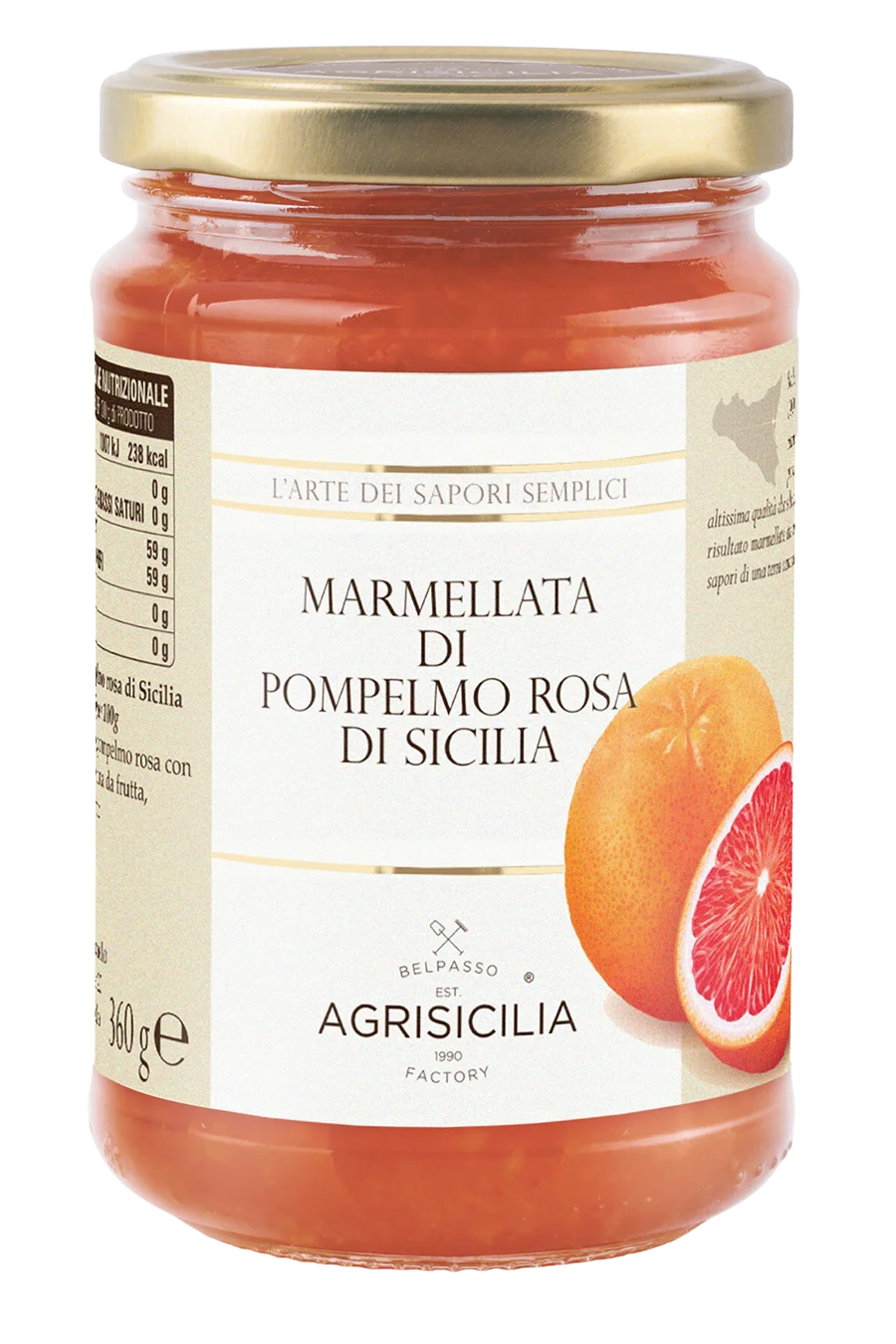 Sicilian pink grapefruit marmalade