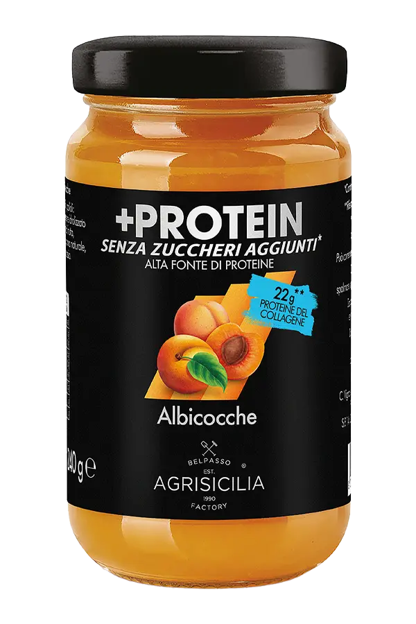 Preparazione alle Albicocche con Proteine senza zuccheri