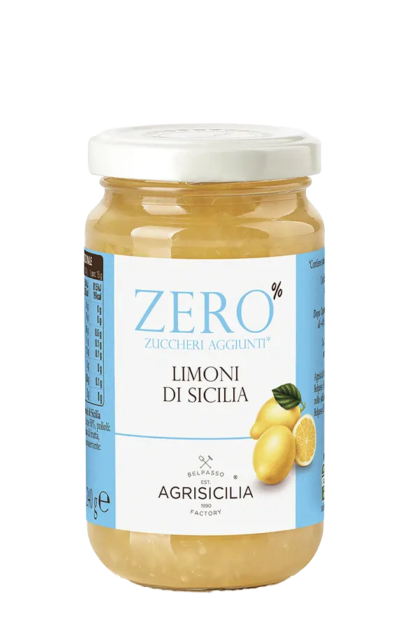 Preparazione a base di Limoni di Sicilia – Zero zuccheri