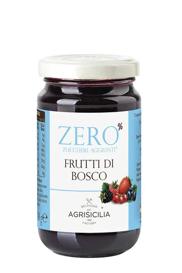 Preparazione a base di Frutti di Bosco – Zero zuccheri