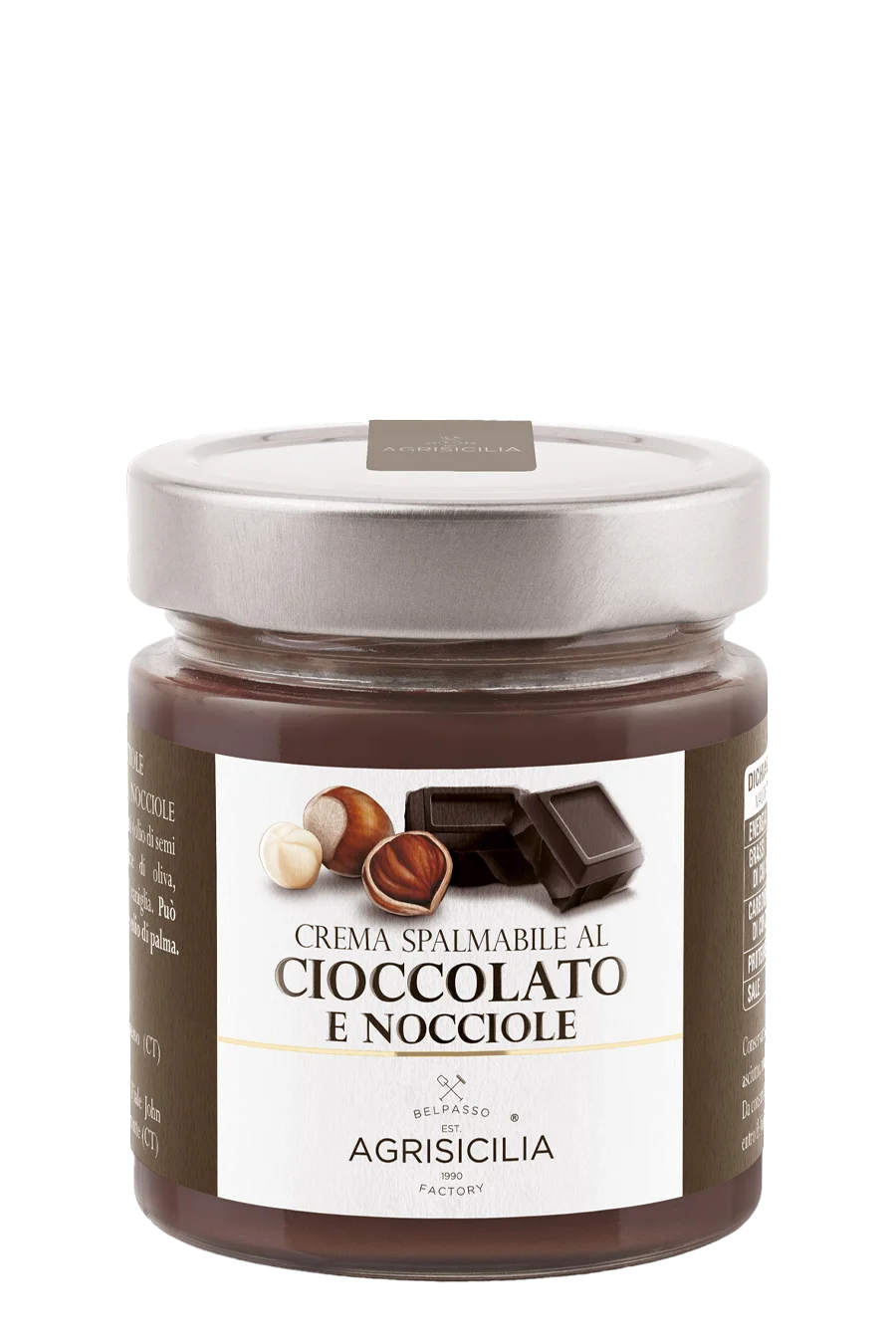 Chocolate Cream and Hazelnuts agrisicilia