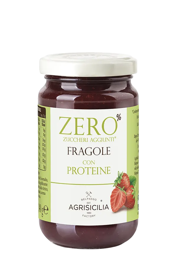 Zero zuccheri con proteine - Fragole