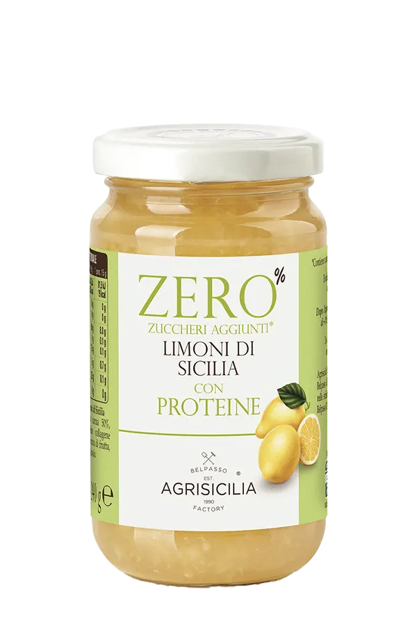 Zero zuccheri con proteine - Limoni di Sicilia