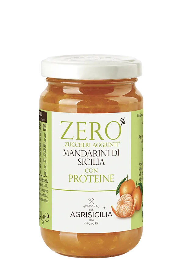 Zero sugar with protein - Mandarins of Sicily