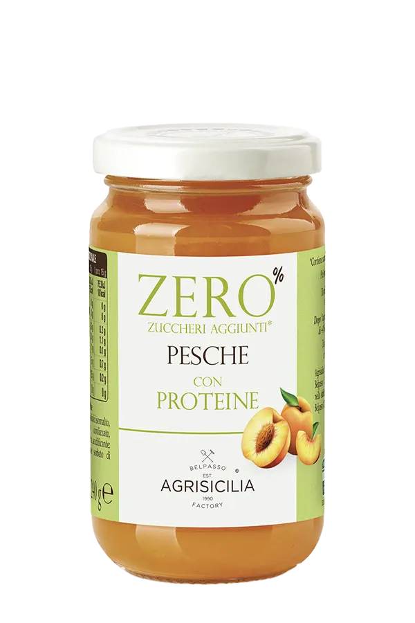 Zero sugar with protein - Peaches