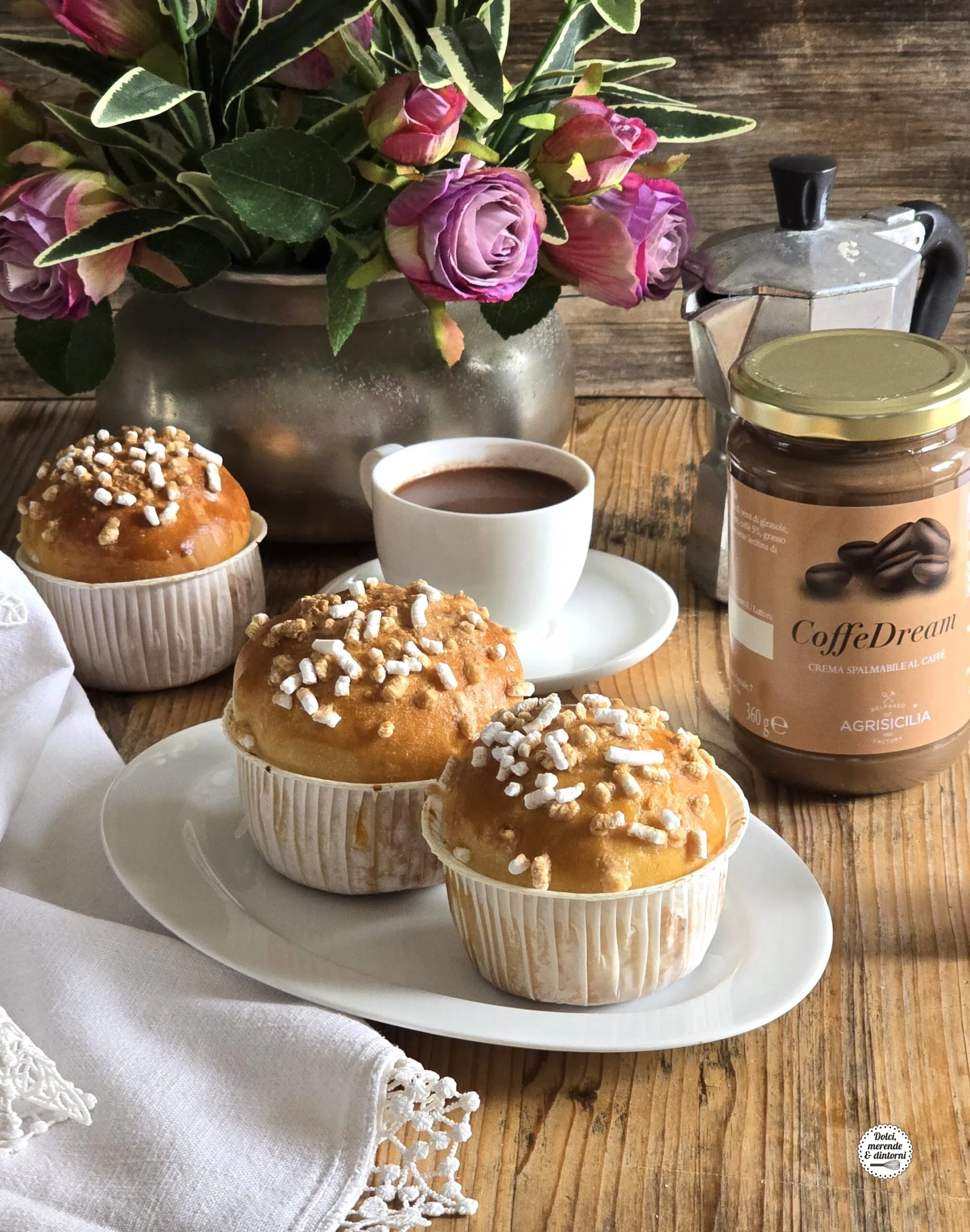 Brioche-con-crema-al-caffè-ricetta-di-antonella-audino Brioche soffici con CoffeeDream la crema al caffè firmata Agrisicilia